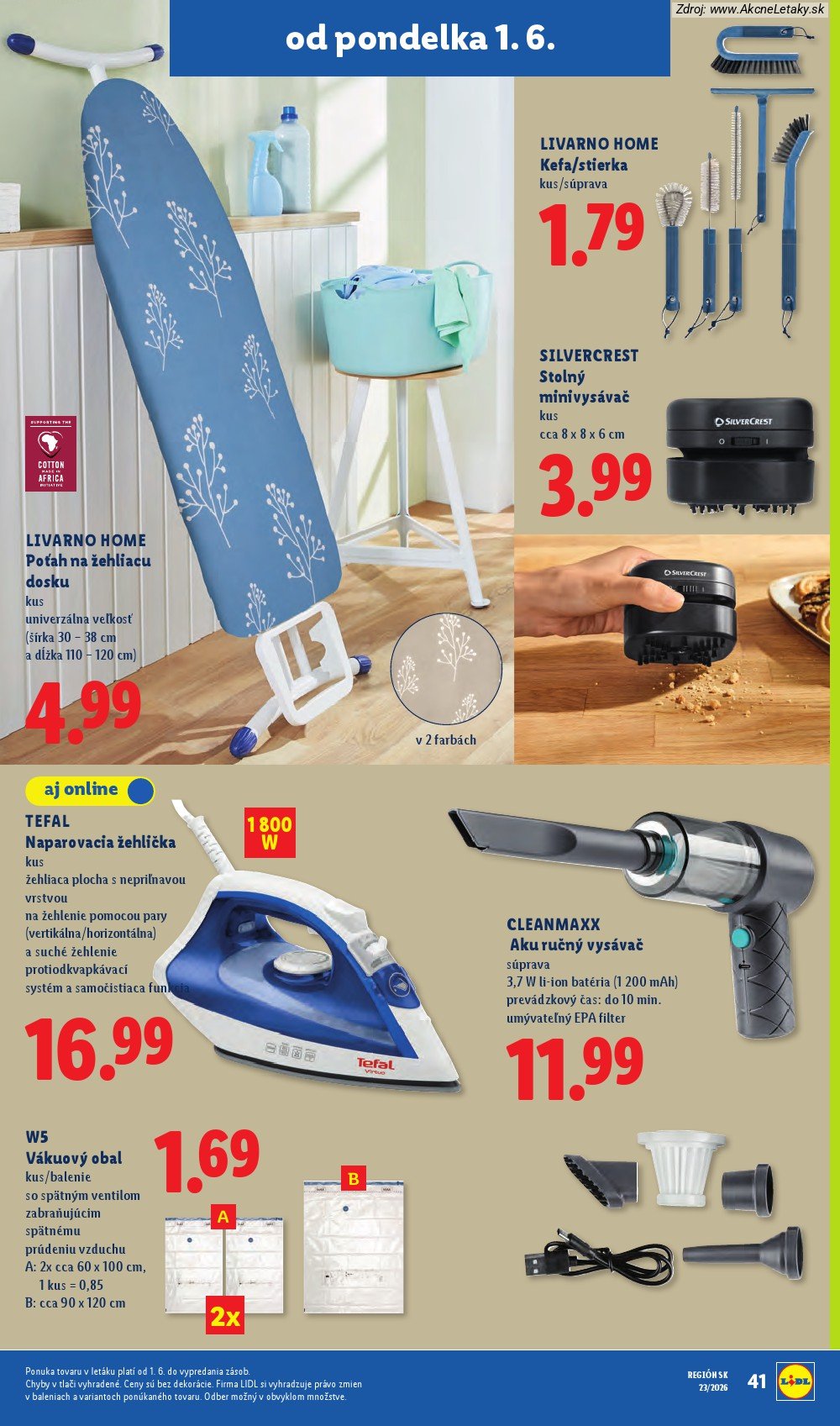 Leták Lidl (1. 6. - 7. 6. 2026) - strana 57 z 97