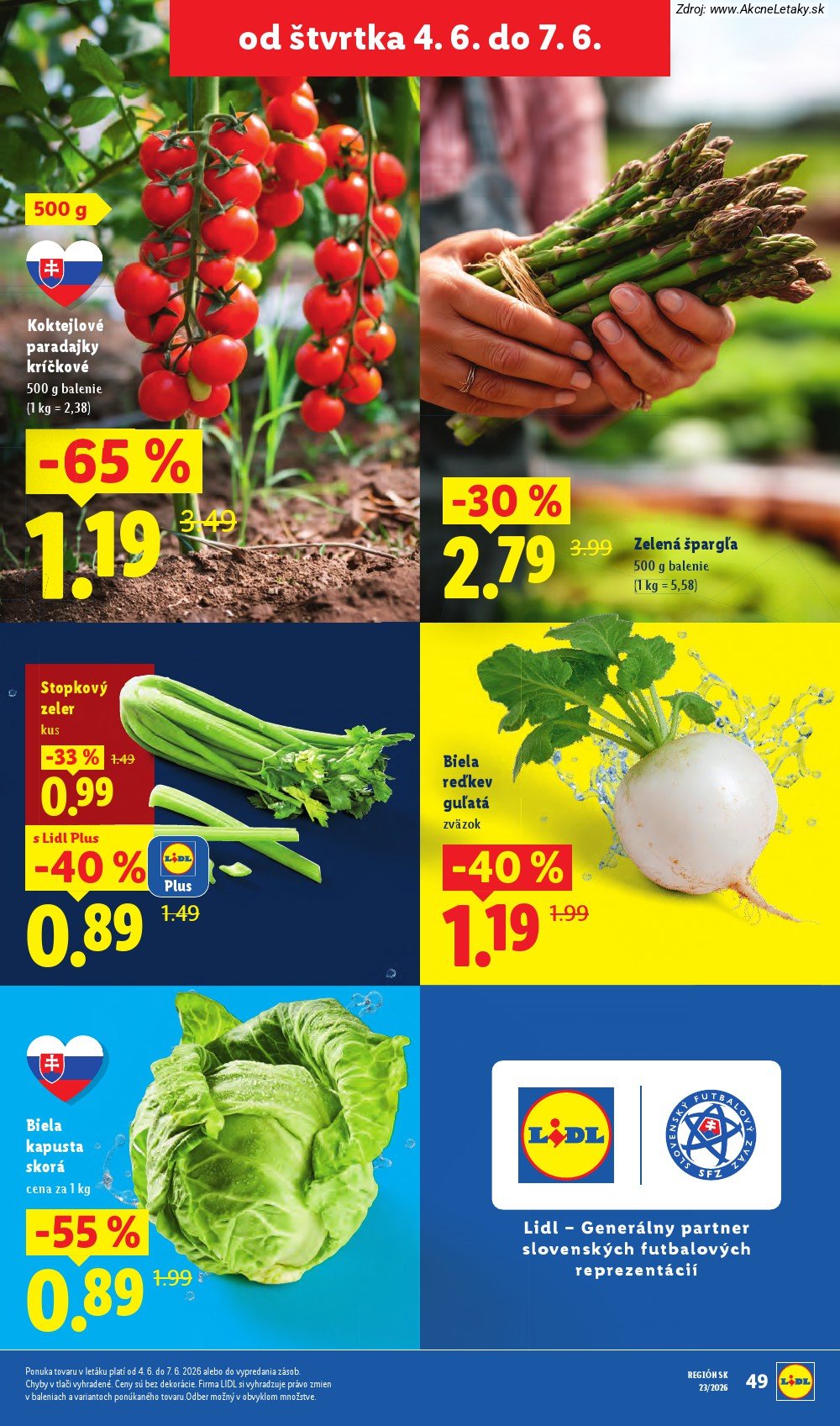 Leták Lidl (1. 6. - 7. 6. 2026) - strana 61 z 97
