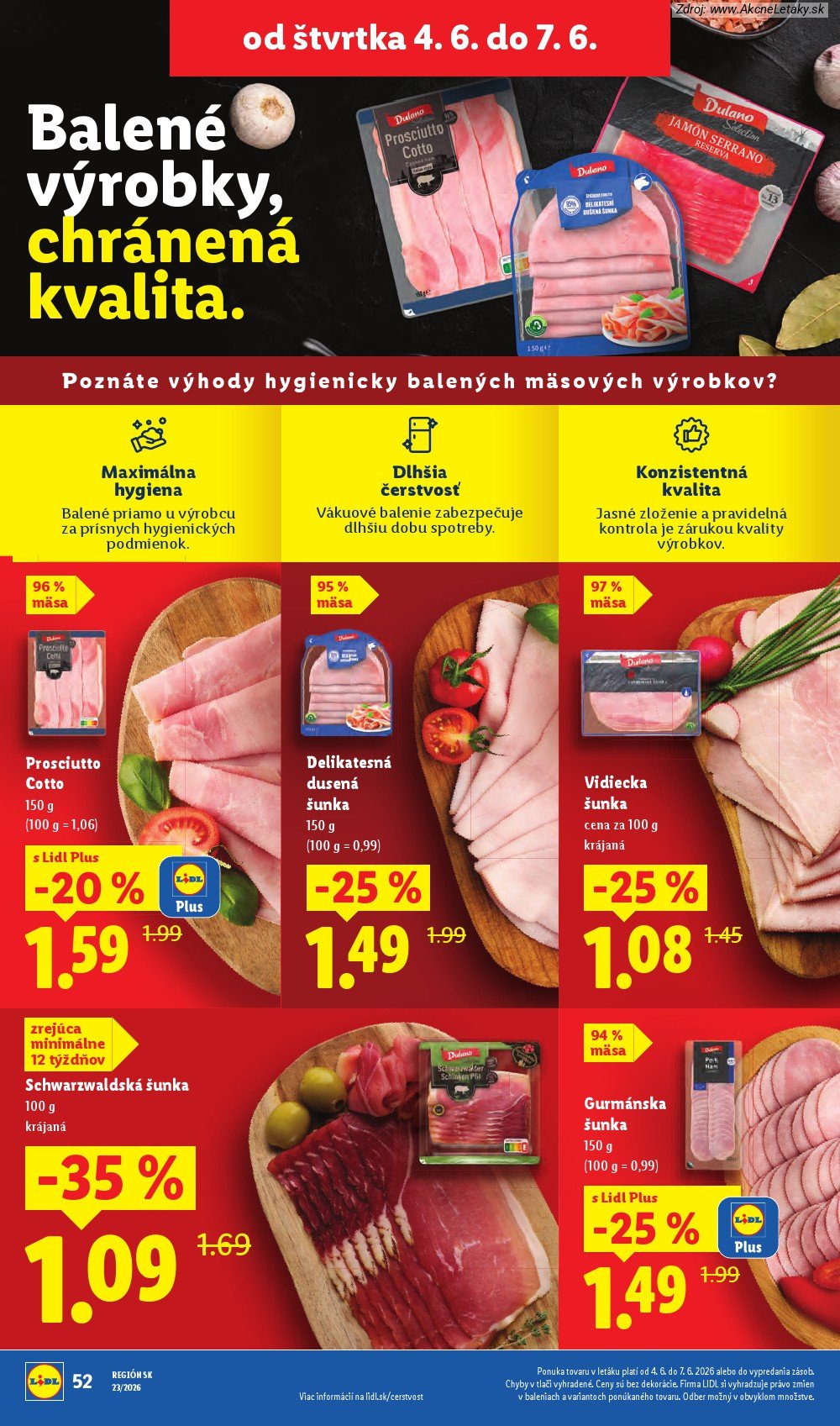 Leták Lidl (1. 6. - 7. 6. 2026) - strana 64 z 97