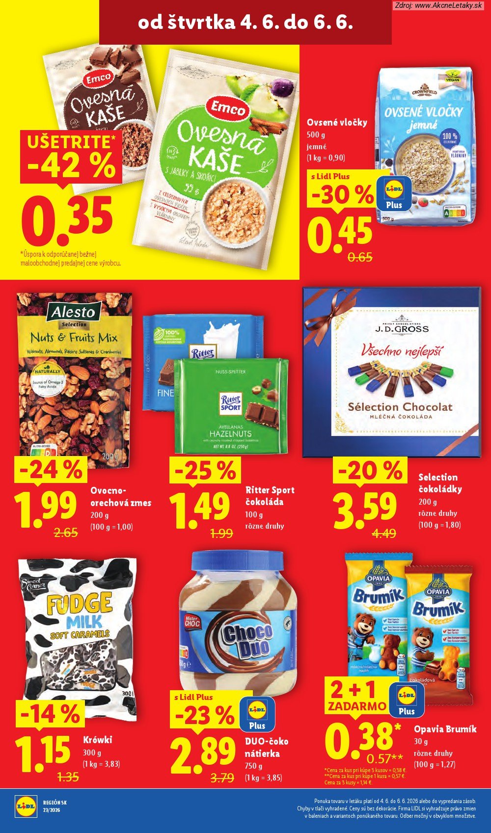Leták Lidl (1. 6. - 7. 6. 2026) - strana 76 z 97