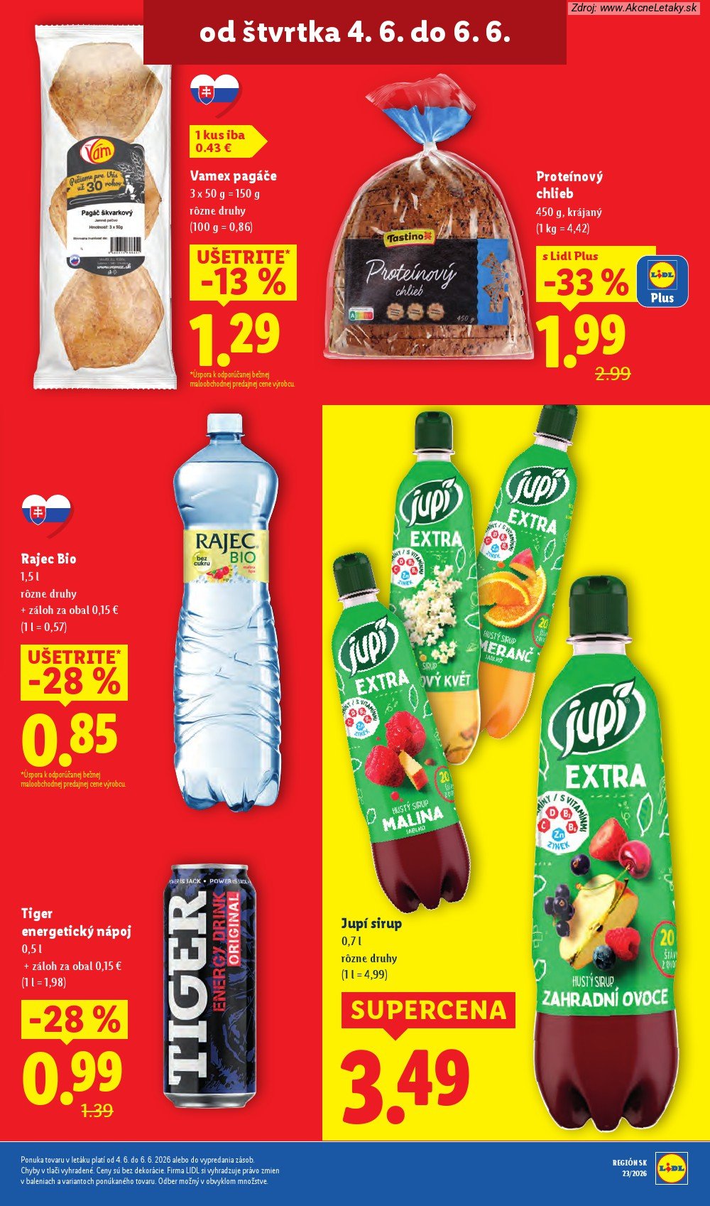 Leták Lidl (1. 6. - 7. 6. 2026) - strana 77 z 97