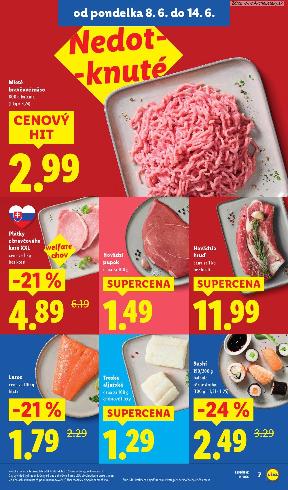 Leták Lidl (8. 6. - 14. 6. 2026) - strana 17 z 99