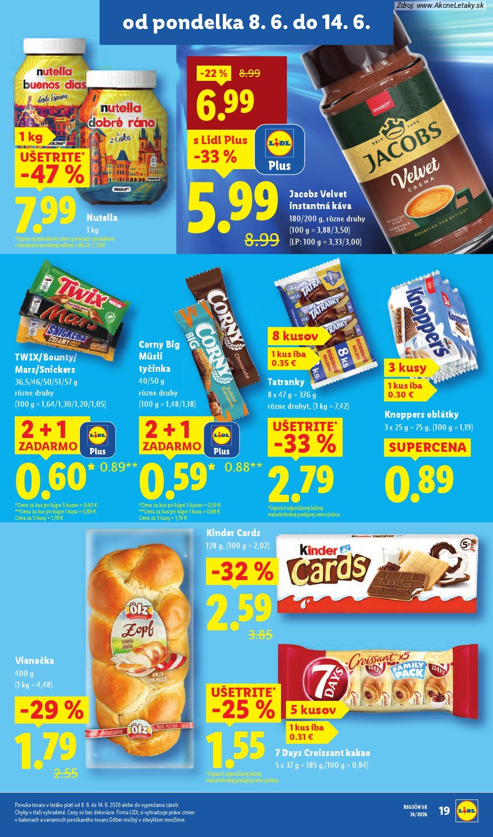 Leták Lidl (8. 6. - 14. 6. 2026) - strana 29 z 99