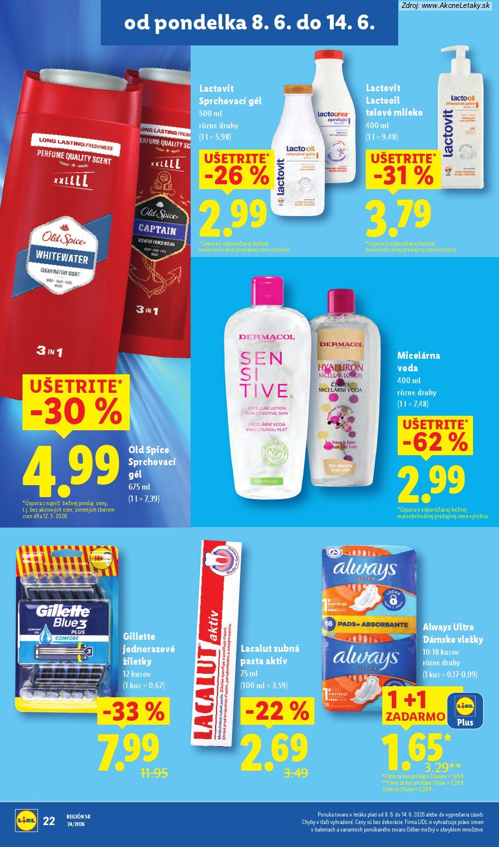 Leták Lidl (8. 6. - 14. 6. 2026) - strana 34 z 99