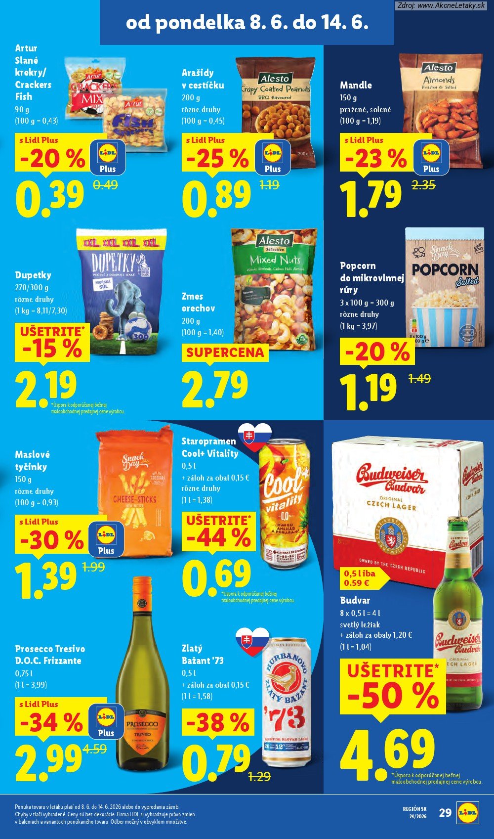 Leták Lidl (8. 6. - 14. 6. 2026) - strana 43 z 99