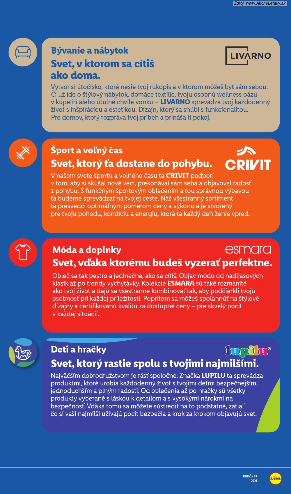 Leták Lidl (8. 6. - 14. 6. 2026) - strana 47 z 99