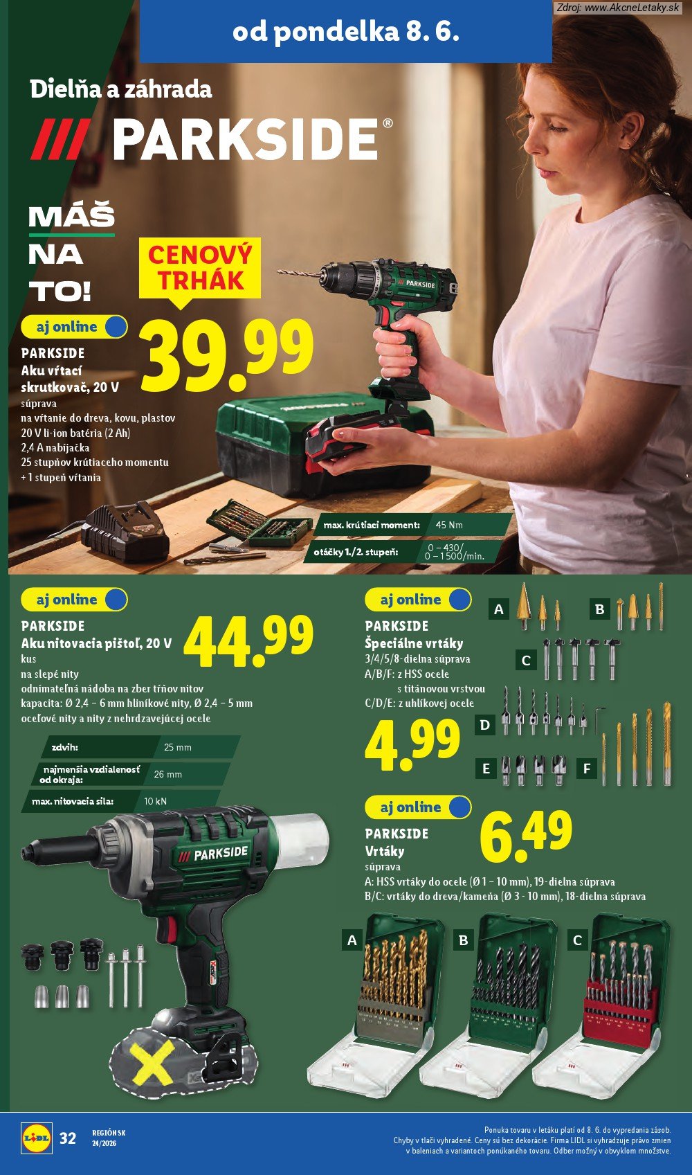 Leták Lidl (8. 6. - 14. 6. 2026) - strana 48 z 99