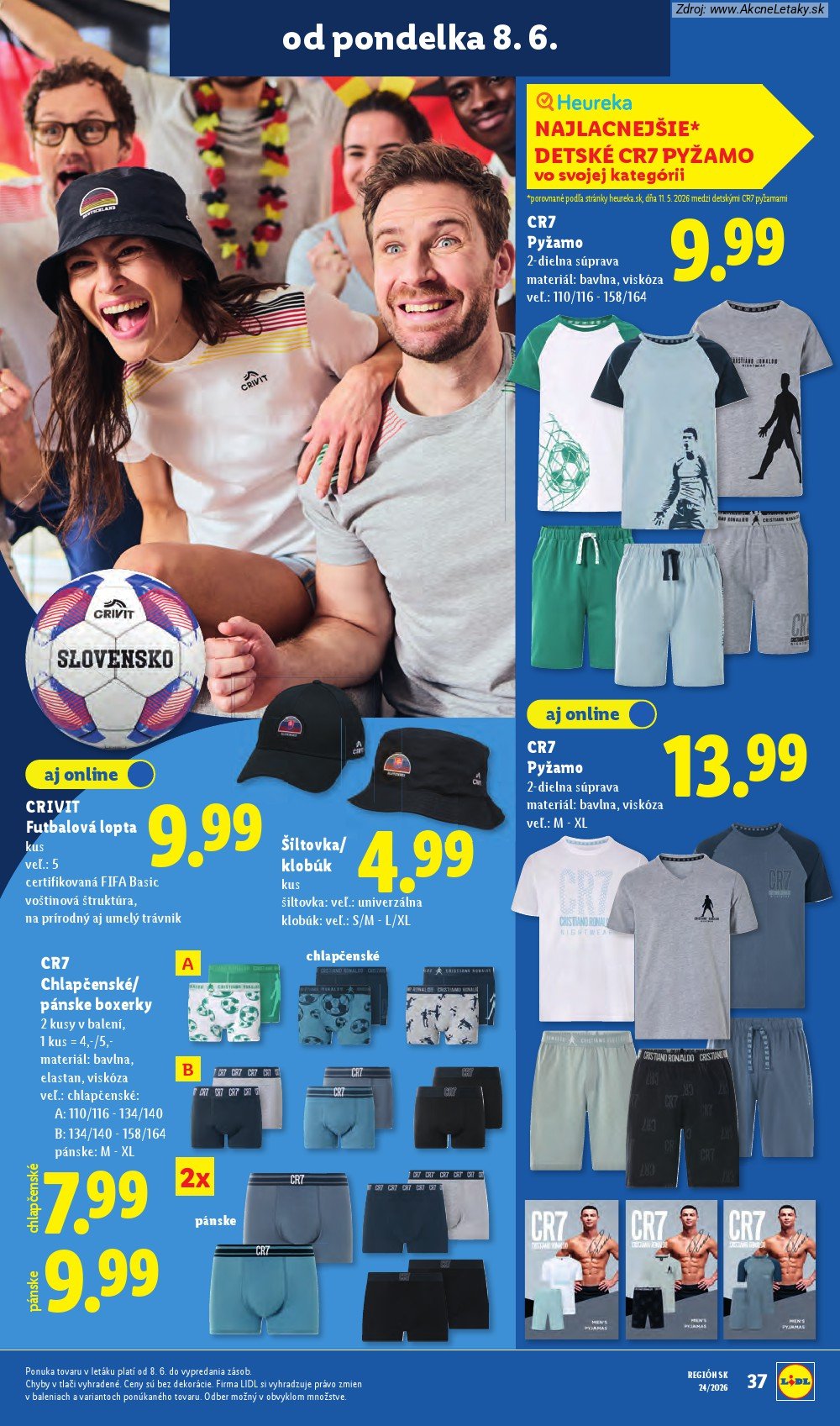 Leták Lidl (8. 6. - 14. 6. 2026) - strana 54 z 99