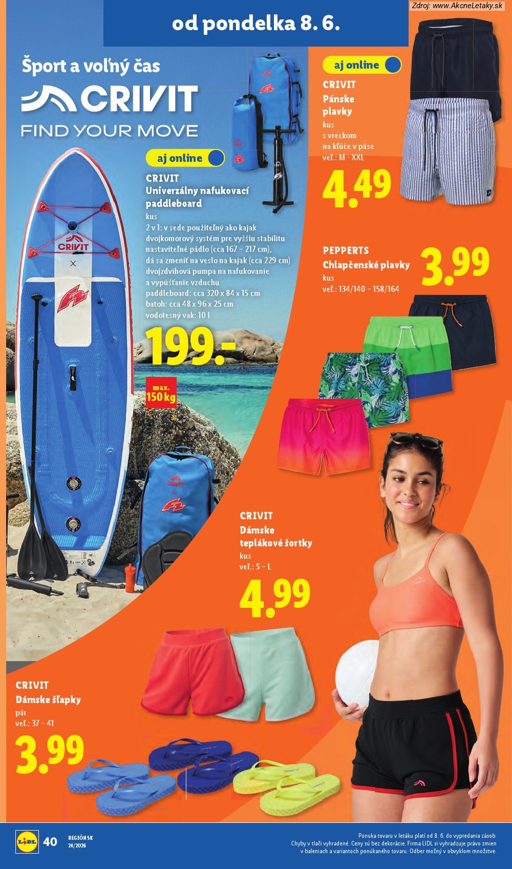Leták Lidl (8. 6. - 14. 6. 2026) - strana 58 z 99