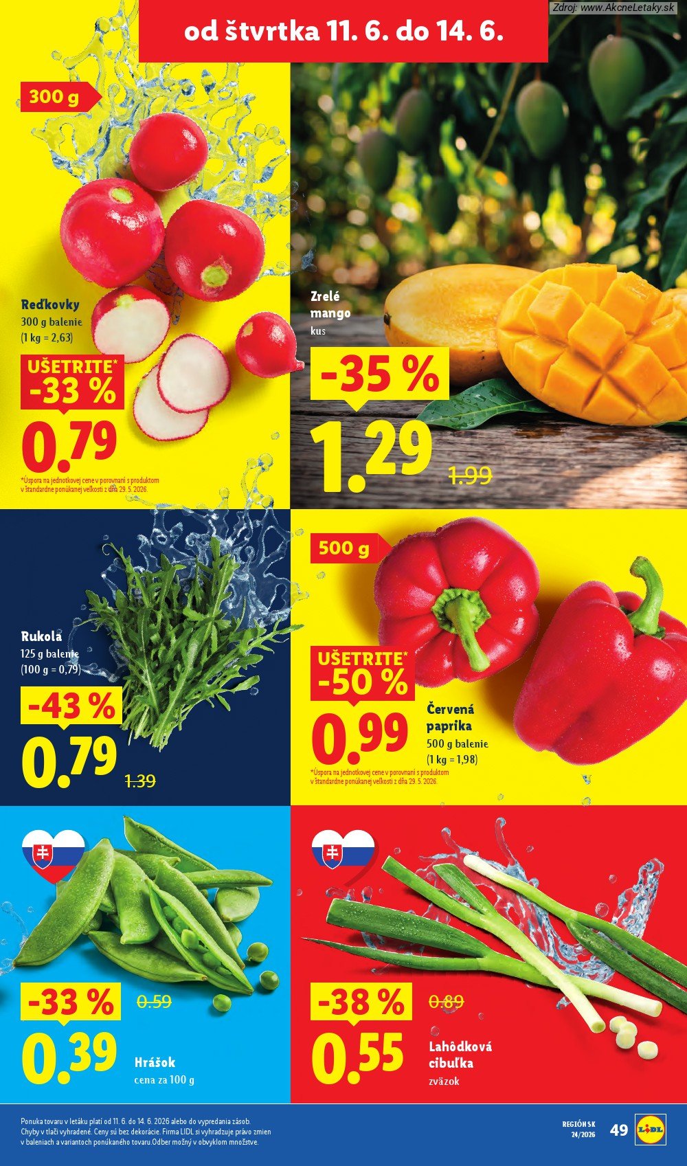 Leták Lidl (8. 6. - 14. 6. 2026) - strana 63 z 99