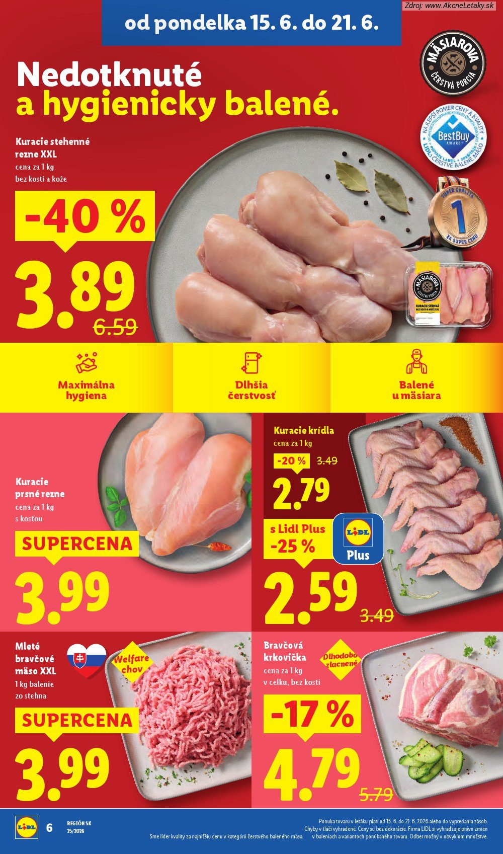 Leták Lidl (15. 6. - 21. 6. 2026) - strana 10 z 101