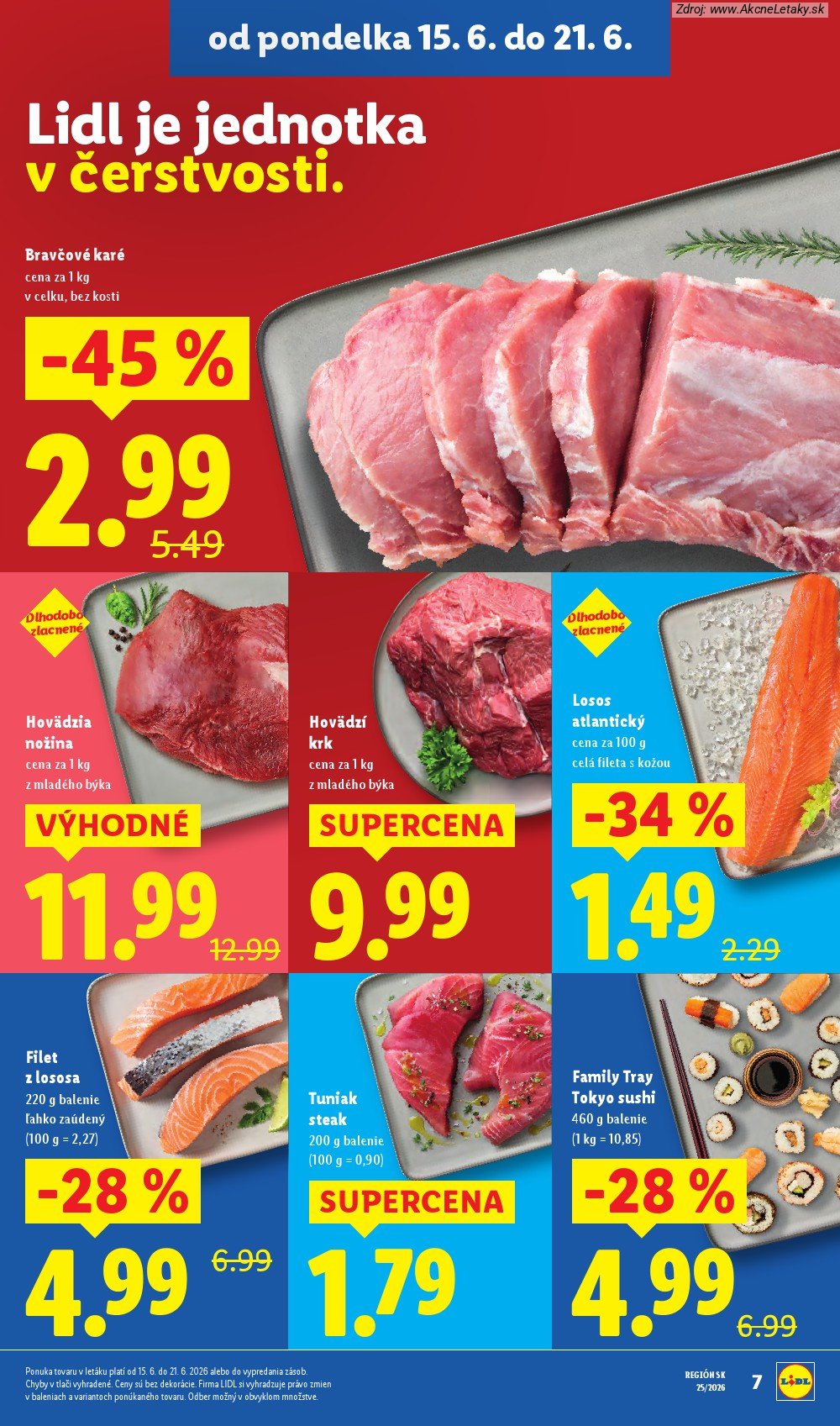 Leták Lidl (15. 6. - 21. 6. 2026) - strana 11 z 101