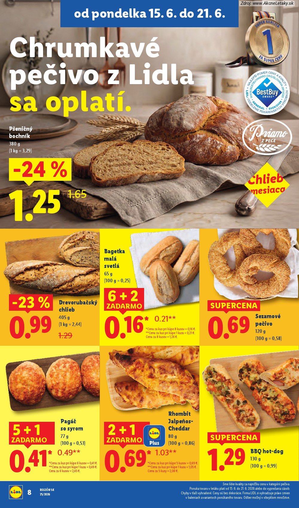 Leták Lidl (15. 6. - 21. 6. 2026) - strana 12 z 101