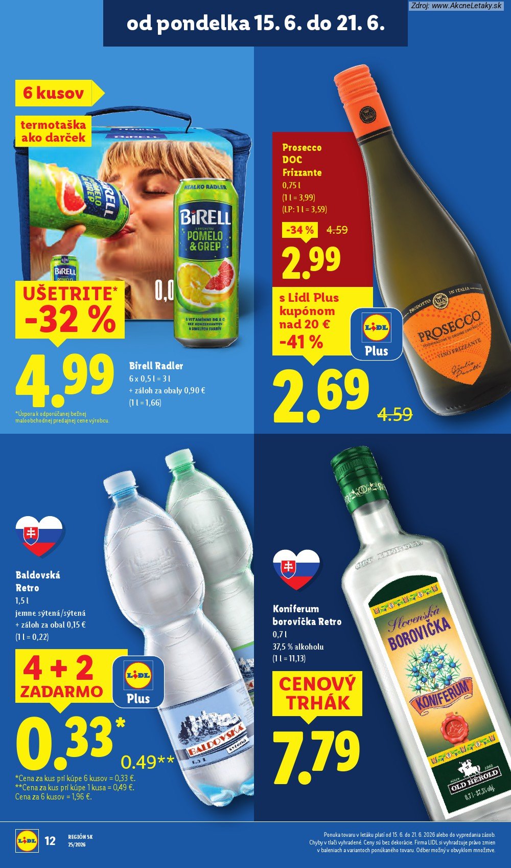 Leták Lidl (15. 6. - 21. 6. 2026) - strana 16 z 101