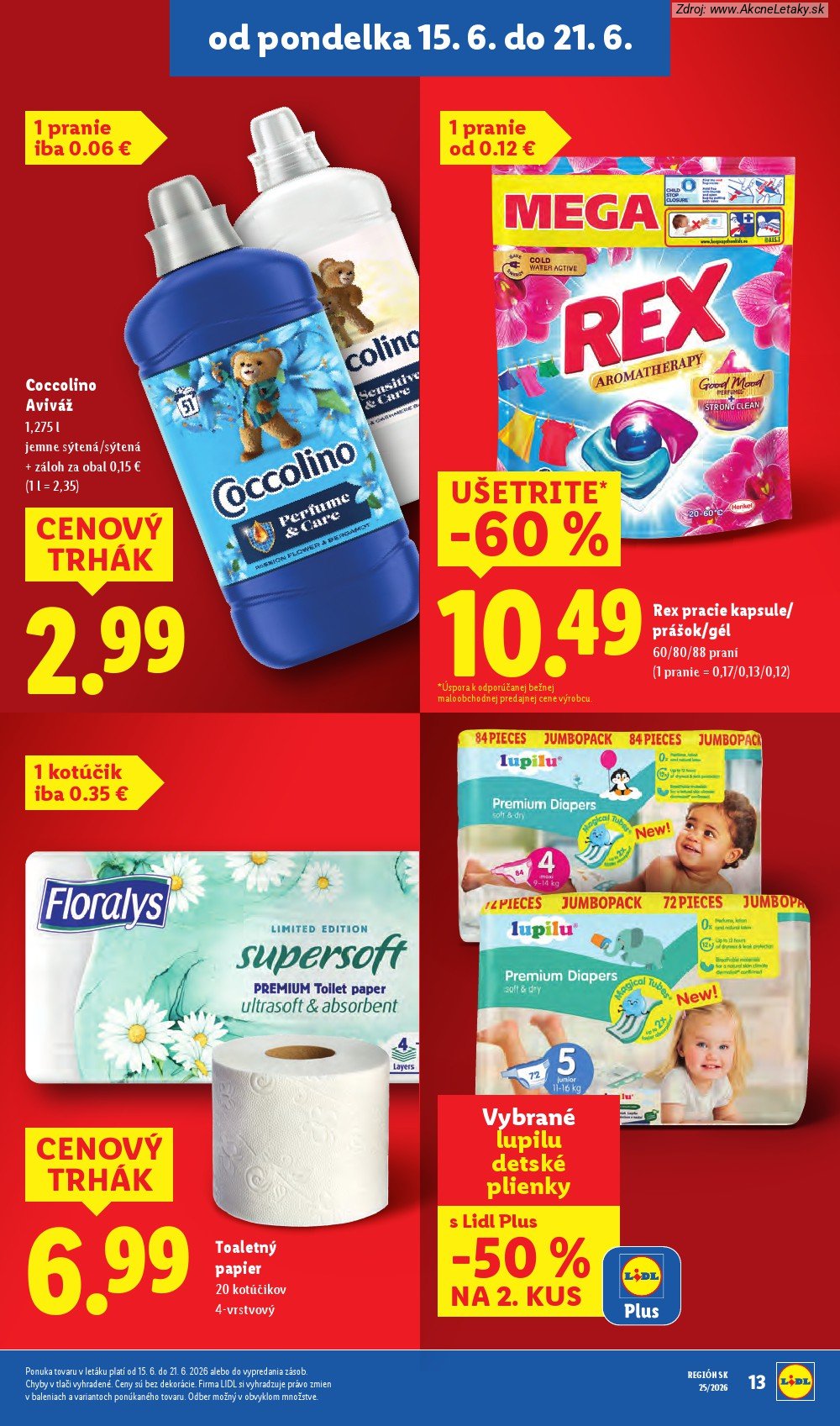 Leták Lidl (15. 6. - 21. 6. 2026) - strana 17 z 101