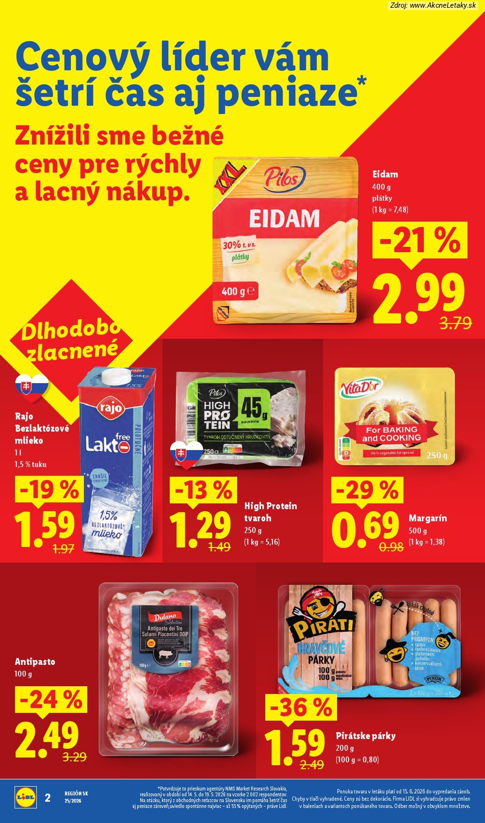 Leták Lidl (15. 6. - 21. 6. 2026) - strana 2 z 101