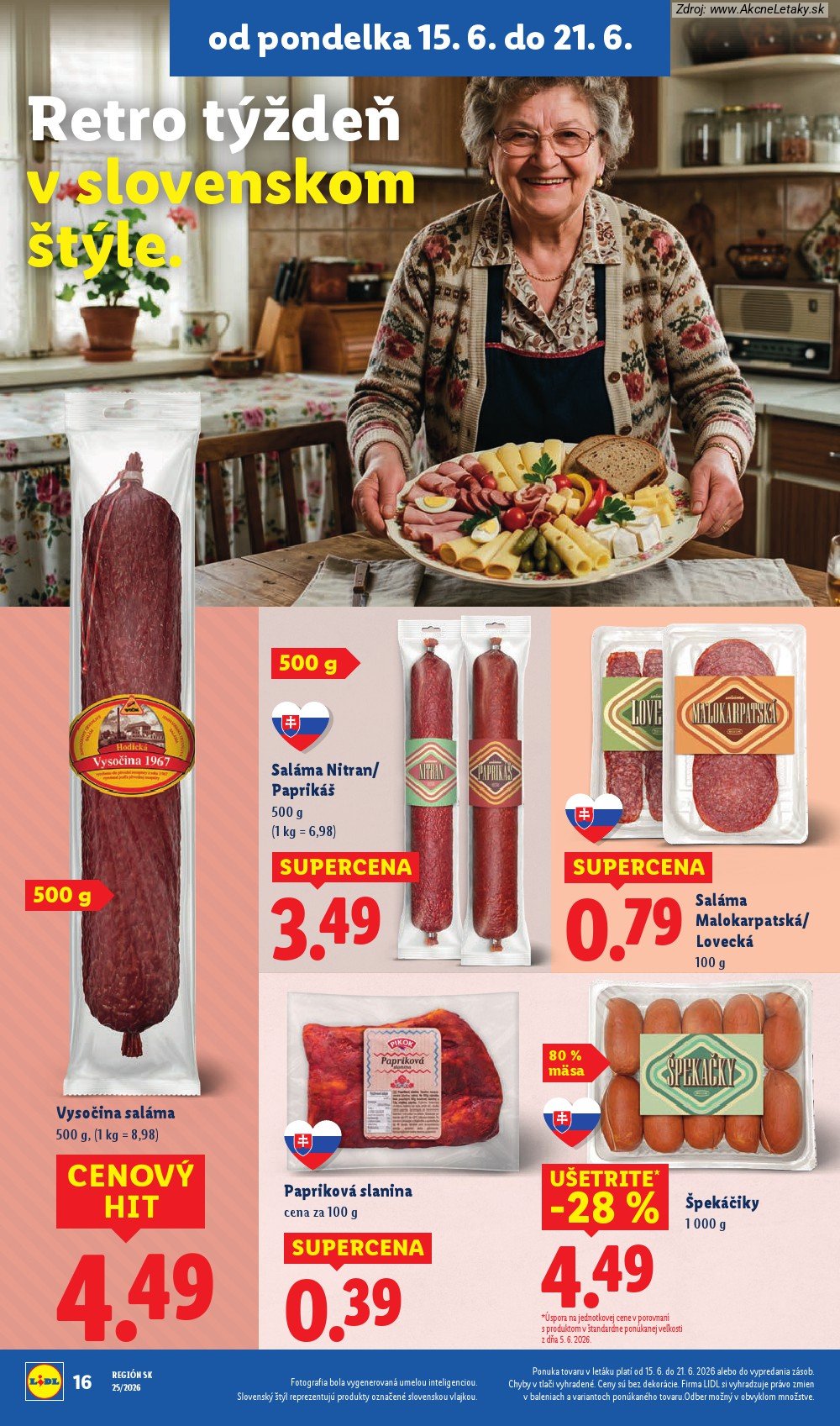 Leták Lidl (15. 6. - 21. 6. 2026) - strana 20 z 101