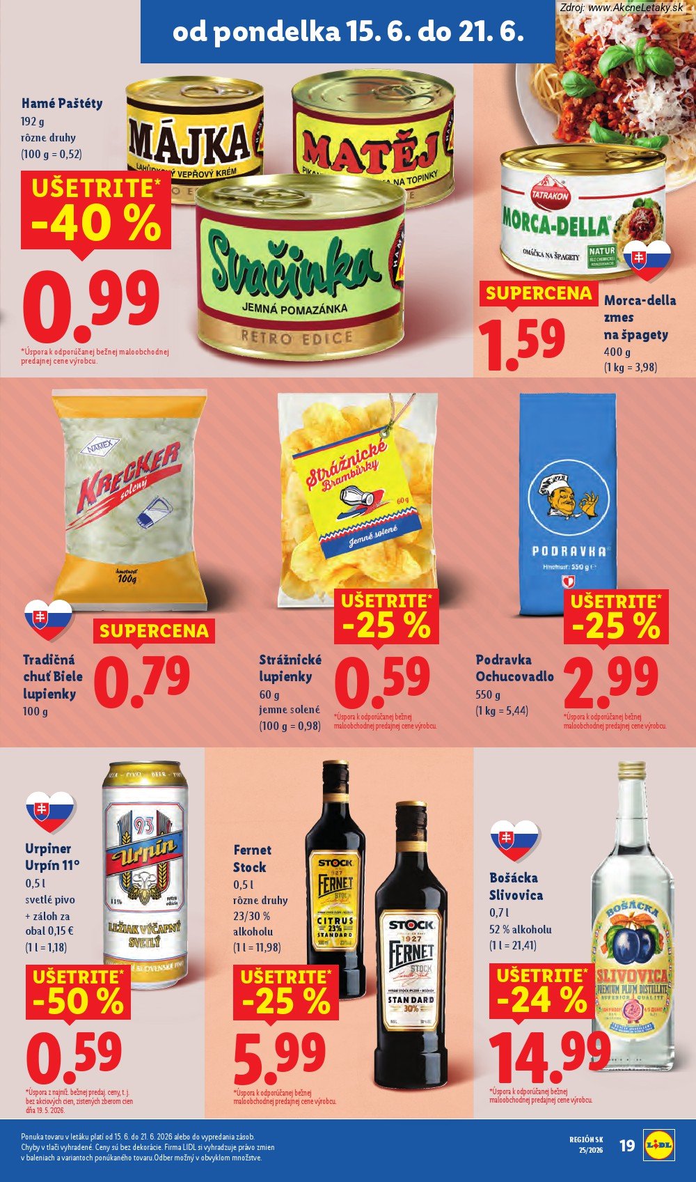 Leták Lidl (15. 6. - 21. 6. 2026) - strana 23 z 101