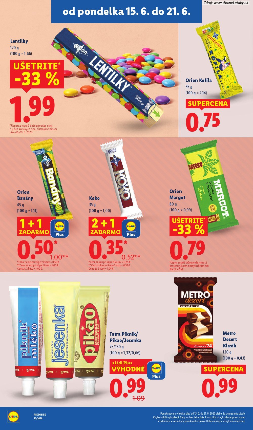 Leták Lidl (15. 6. - 21. 6. 2026) - strana 24 z 101