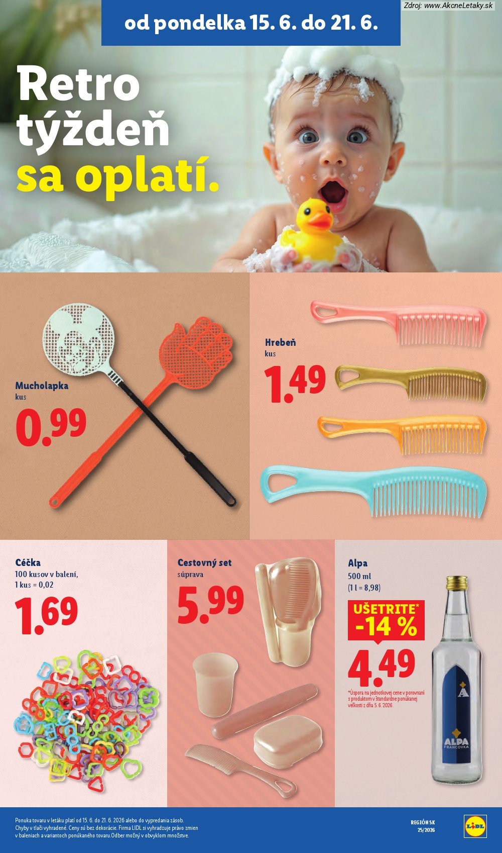 Leták Lidl (15. 6. - 21. 6. 2026) - strana 25 z 101
