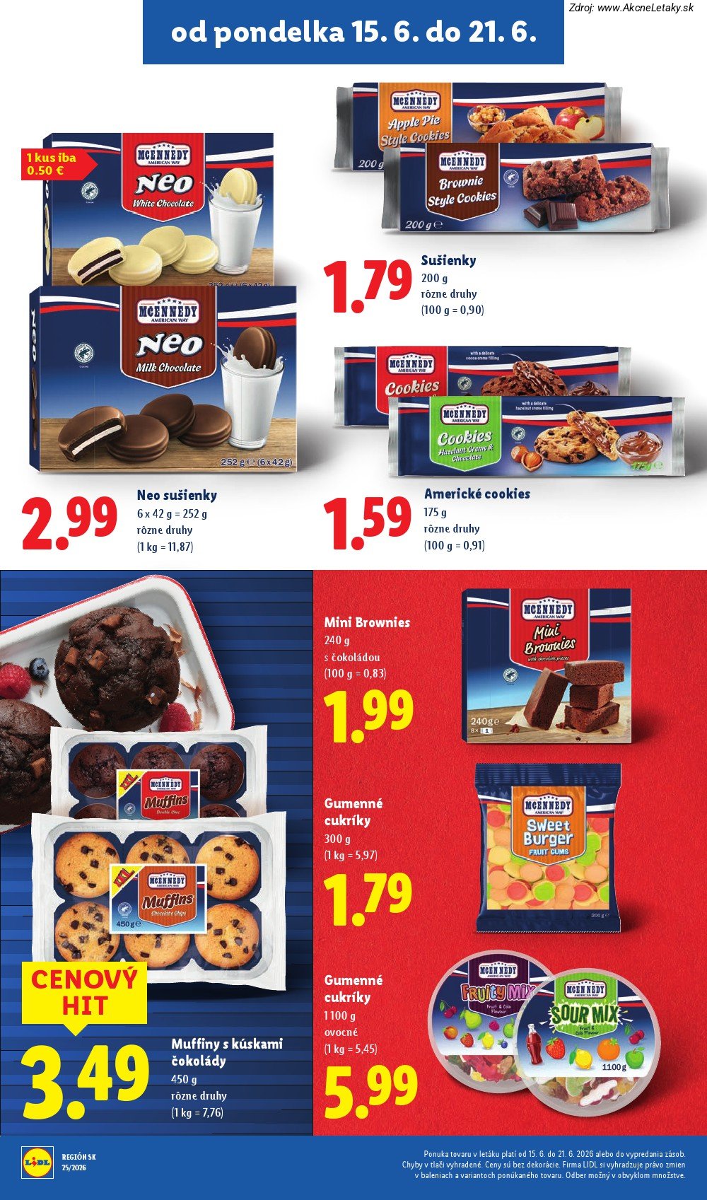 Leták Lidl (15. 6. - 21. 6. 2026) - strana 30 z 101