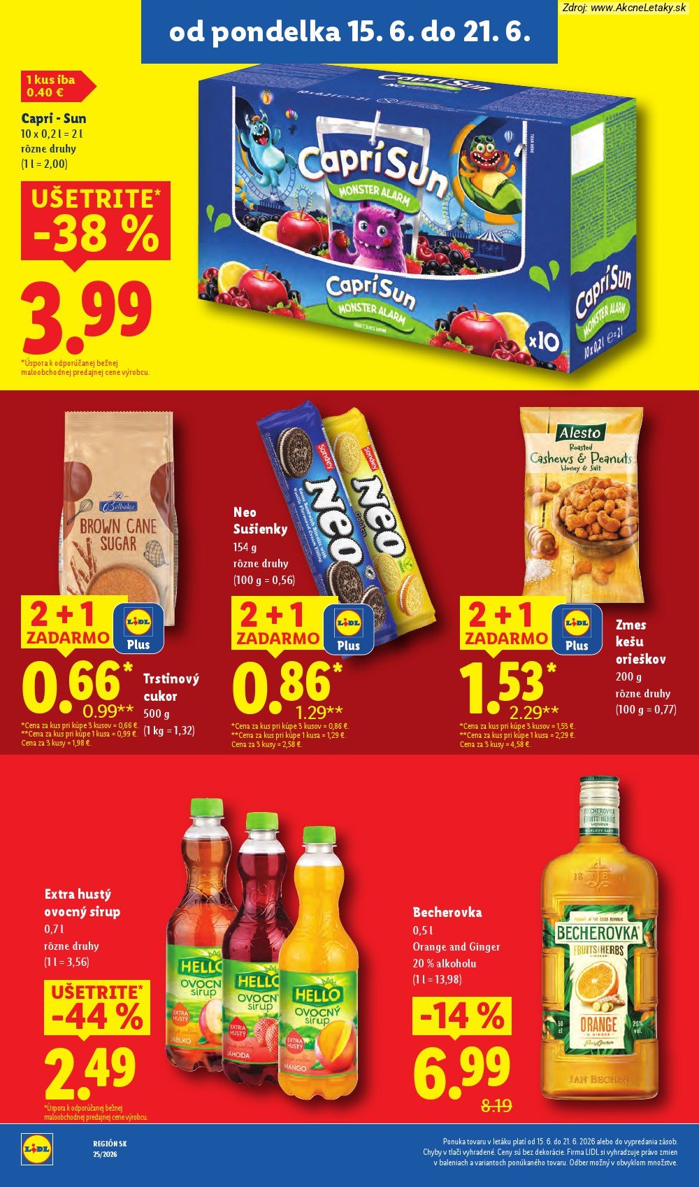 Leták Lidl (15. 6. - 21. 6. 2026) - strana 38 z 101