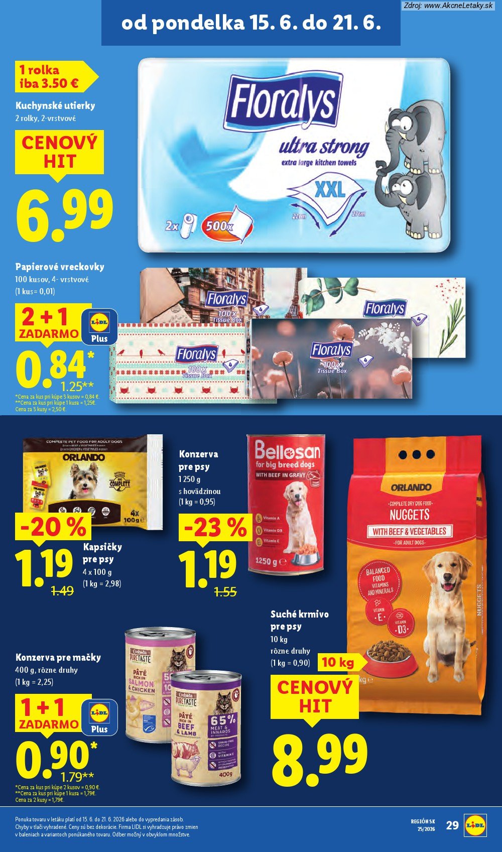 Leták Lidl (15. 6. - 21. 6. 2026) - strana 41 z 101