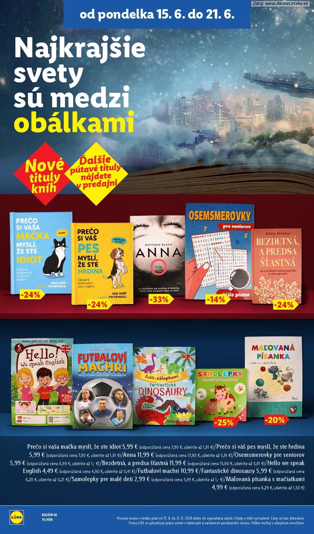 Leták Lidl (15. 6. - 21. 6. 2026) - strana 46 z 101