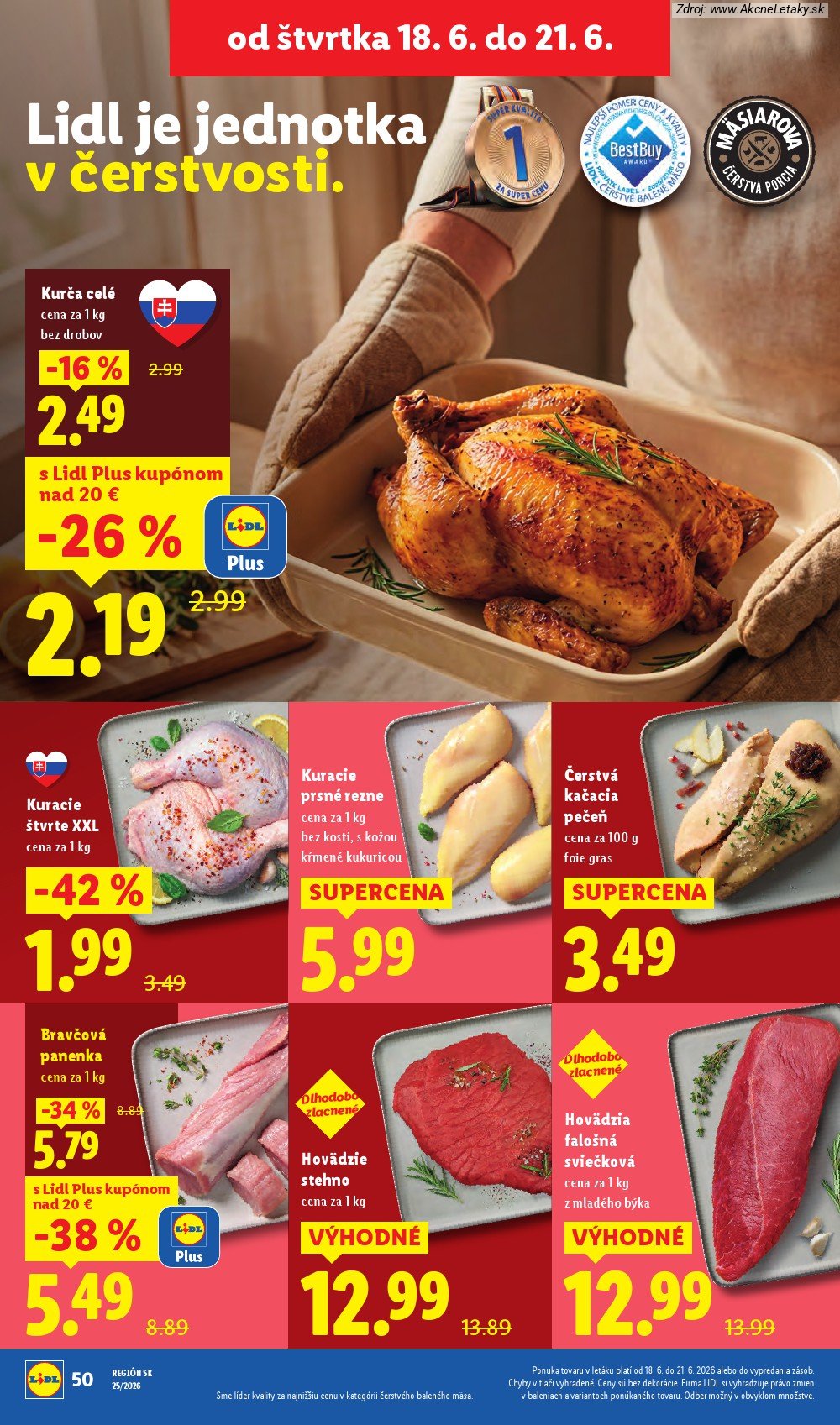 Leták Lidl (15. 6. - 21. 6. 2026) - strana 62 z 101