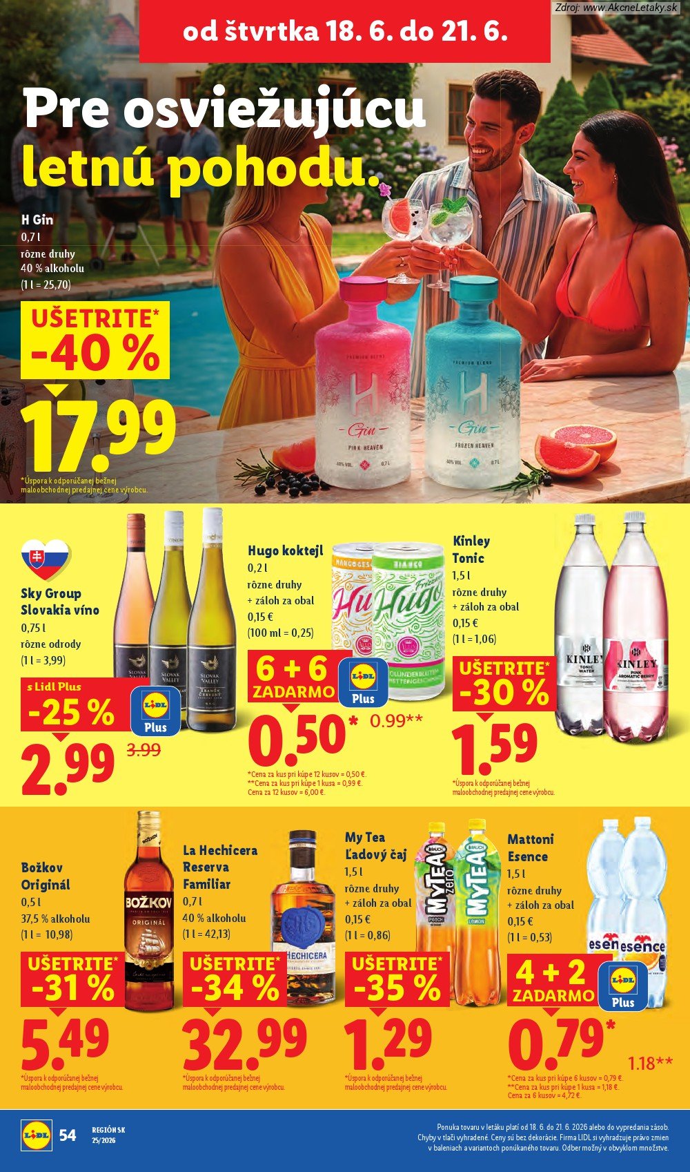 Leták Lidl (15. 6. - 21. 6. 2026) - strana 69 z 101