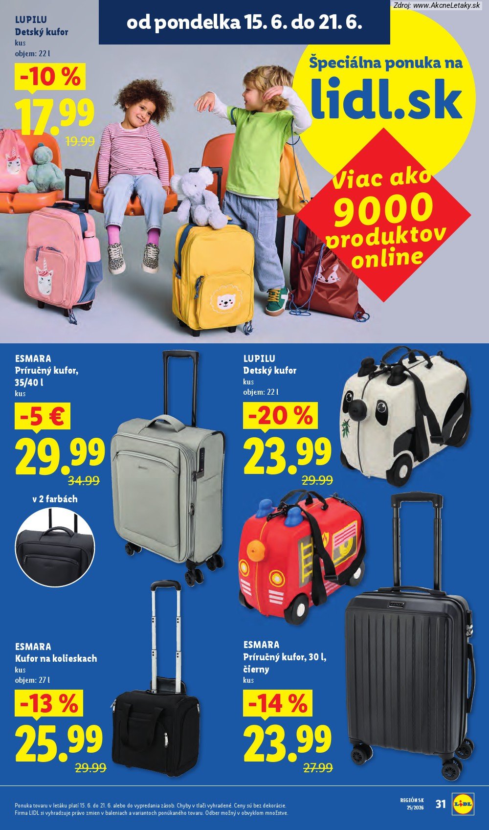 Leták Lidl (15. 6. - 21. 6. 2026) - strana 7 z 101