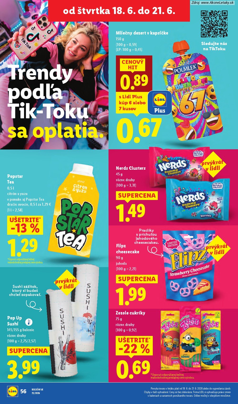 Leták Lidl (15. 6. - 21. 6. 2026) - strana 71 z 101