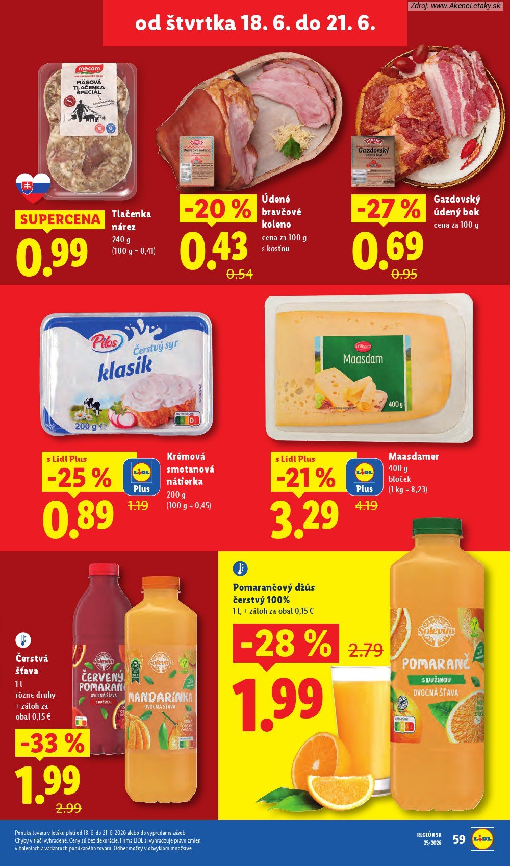 Leták Lidl (15. 6. - 21. 6. 2026) - strana 77 z 101