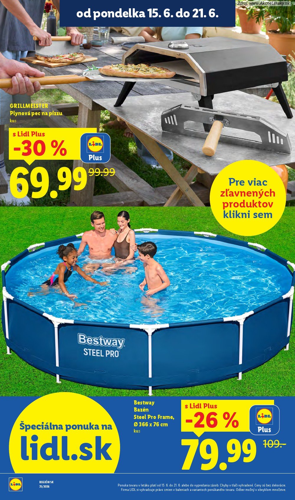 Leták Lidl (15. 6. - 21. 6. 2026) - strana 8 z 101