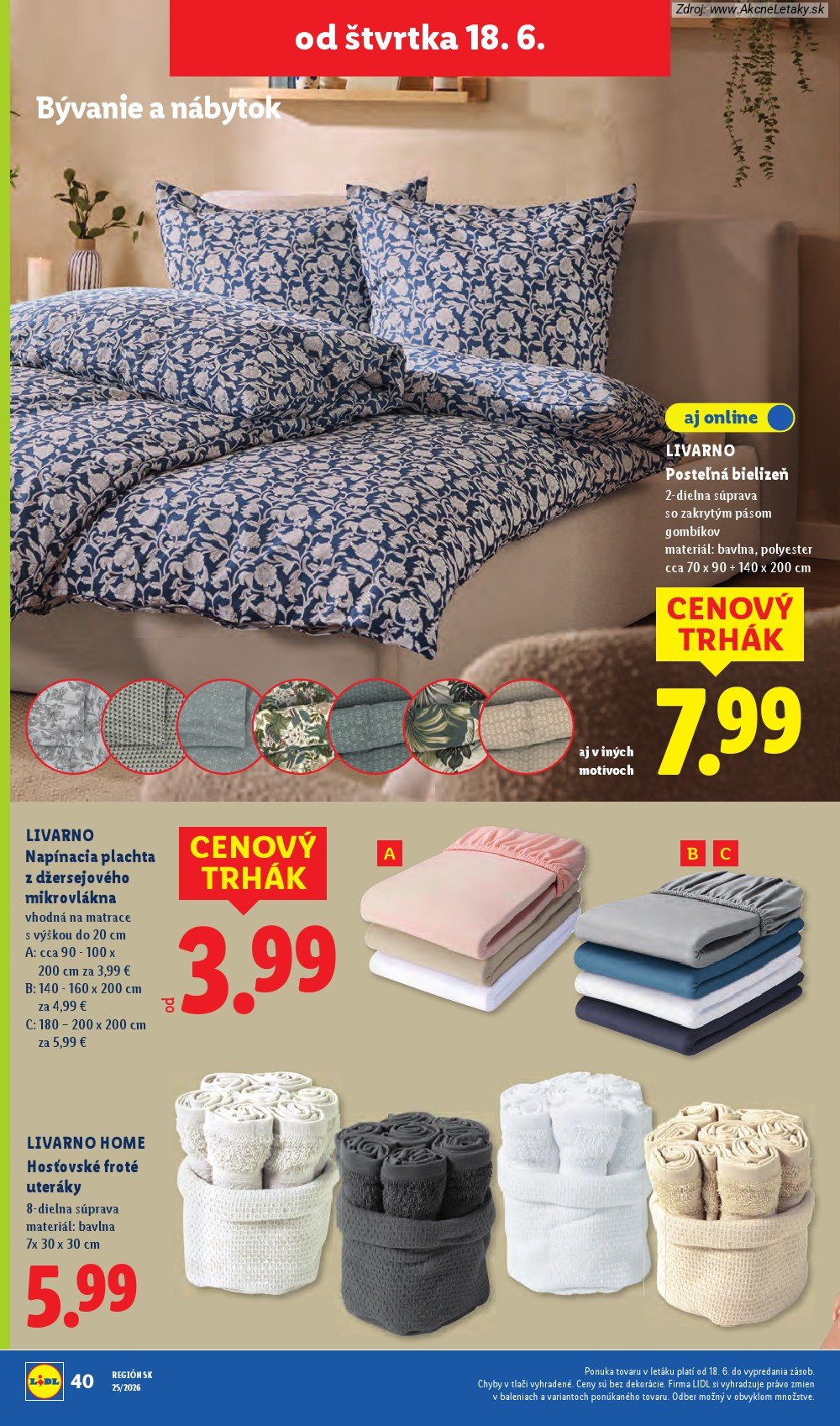 Leták Lidl (15. 6. - 21. 6. 2026) - strana 80 z 101