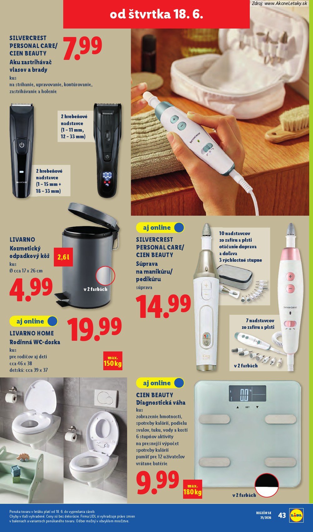 Leták Lidl (15. 6. - 21. 6. 2026) - strana 83 z 101