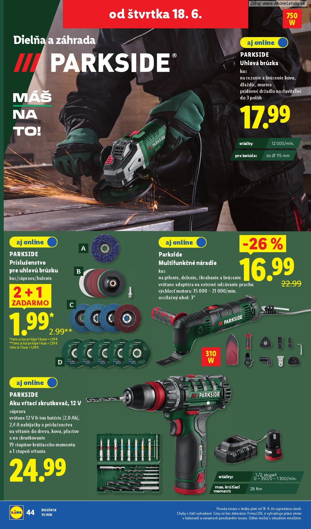Leták Lidl (15. 6. - 21. 6. 2026) - strana 86 z 101