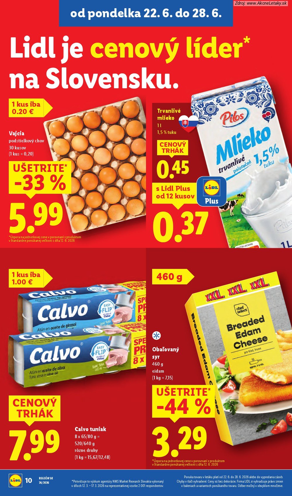 Leták Lidl (22. 6. - 28. 6. 2026) - strana 16 z 99