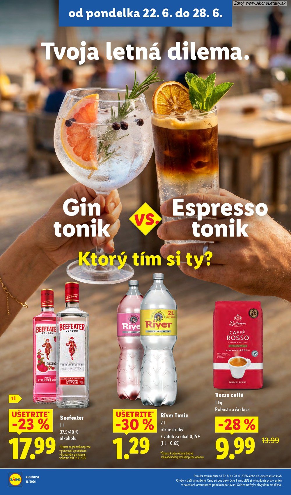 Leták Lidl (22. 6. - 28. 6. 2026) - strana 23 z 99