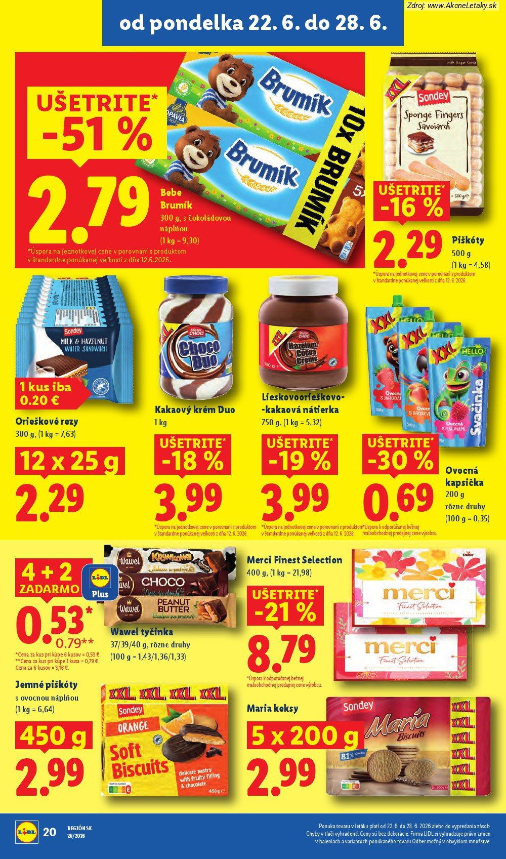 Leták Lidl (22. 6. - 28. 6. 2026) - strana 31 z 99