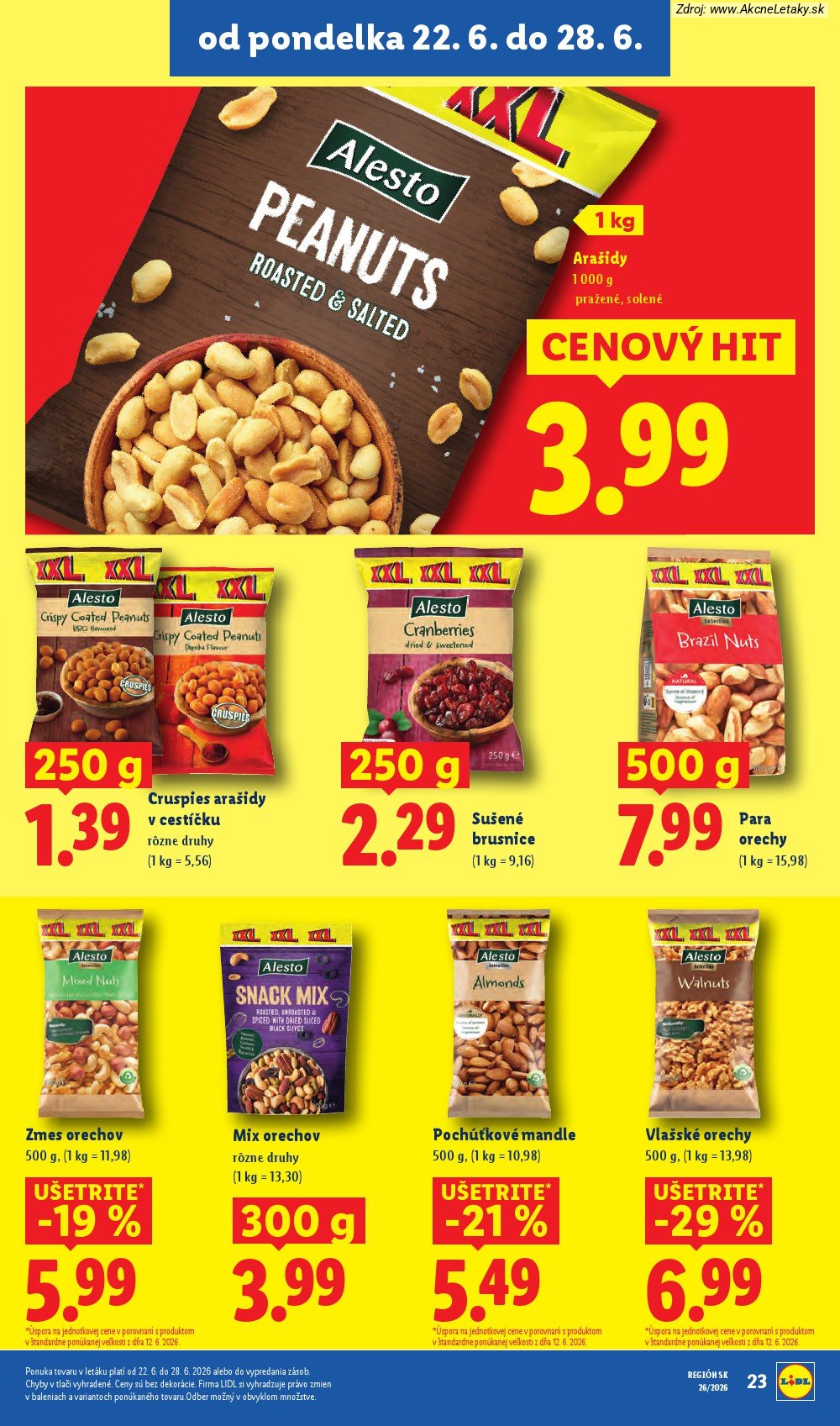 Leták Lidl (22. 6. - 28. 6. 2026) - strana 34 z 99