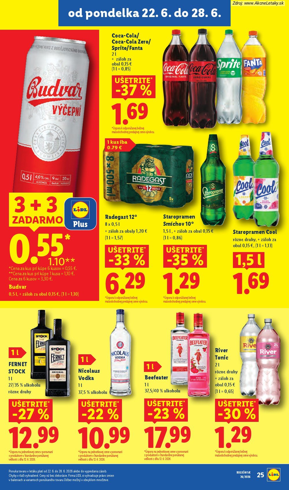 Leták Lidl (22. 6. - 28. 6. 2026) - strana 36 z 99