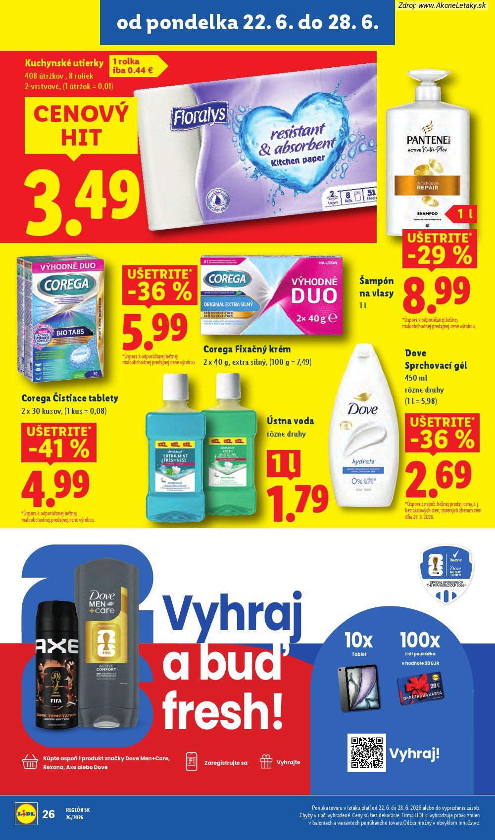 Leták Lidl (22. 6. - 28. 6. 2026) - strana 37 z 99