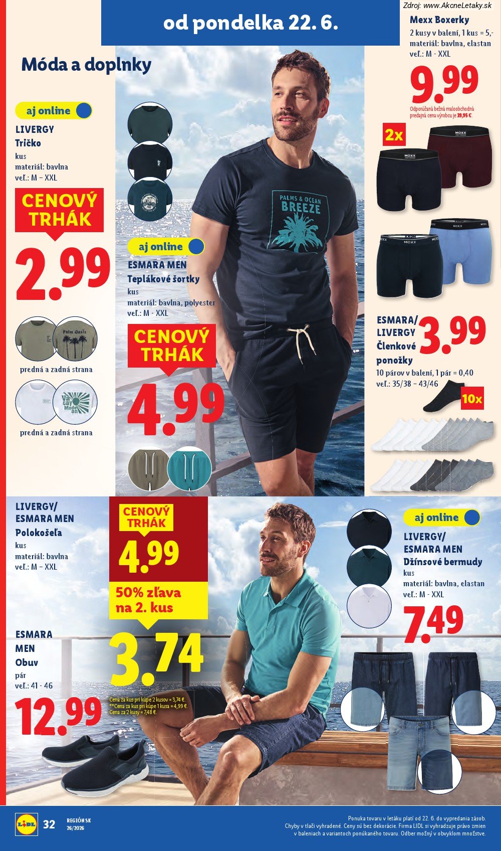 Leták Lidl (22. 6. - 28. 6. 2026) - strana 44 z 99