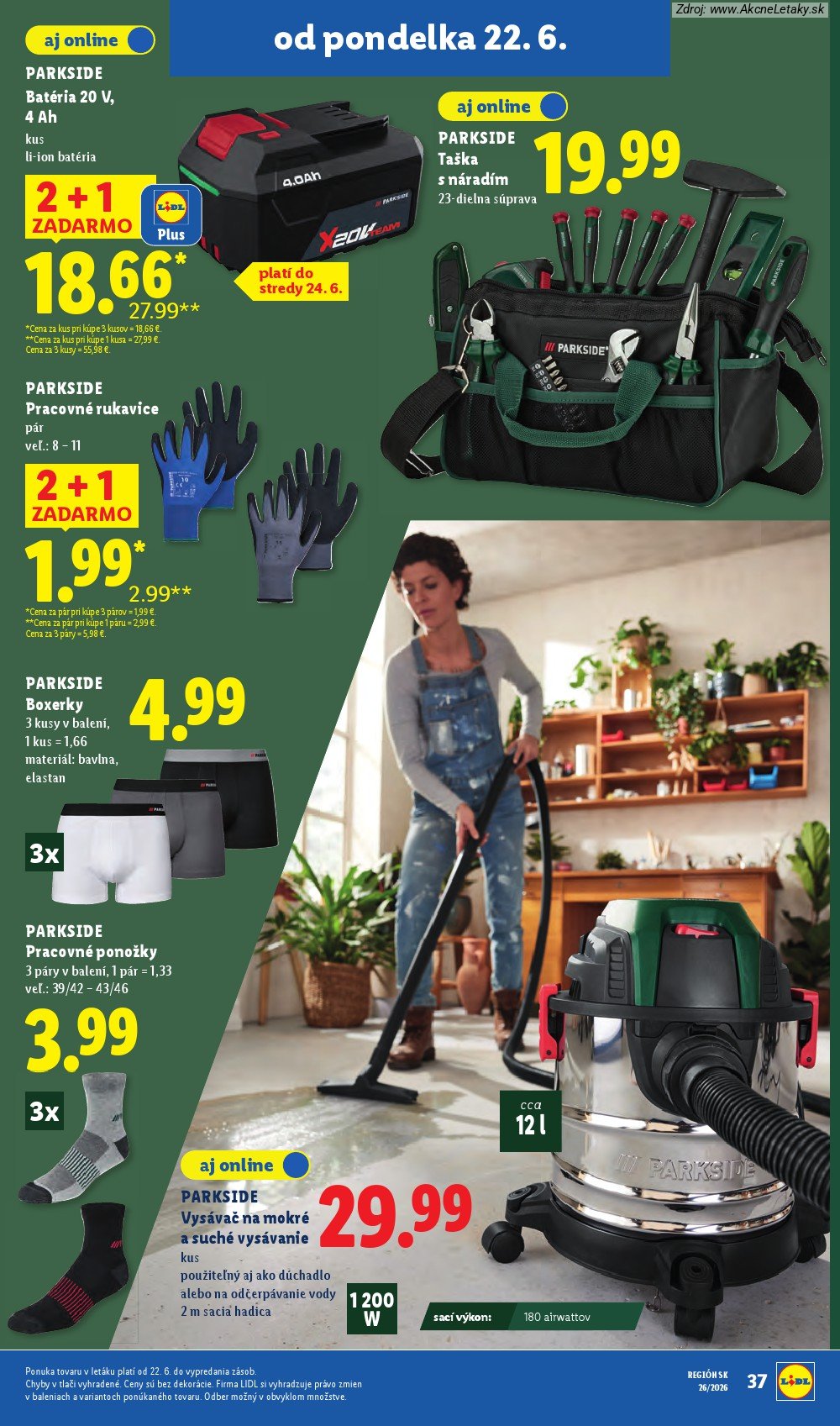 Leták Lidl (22. 6. - 28. 6. 2026) - strana 51 z 99