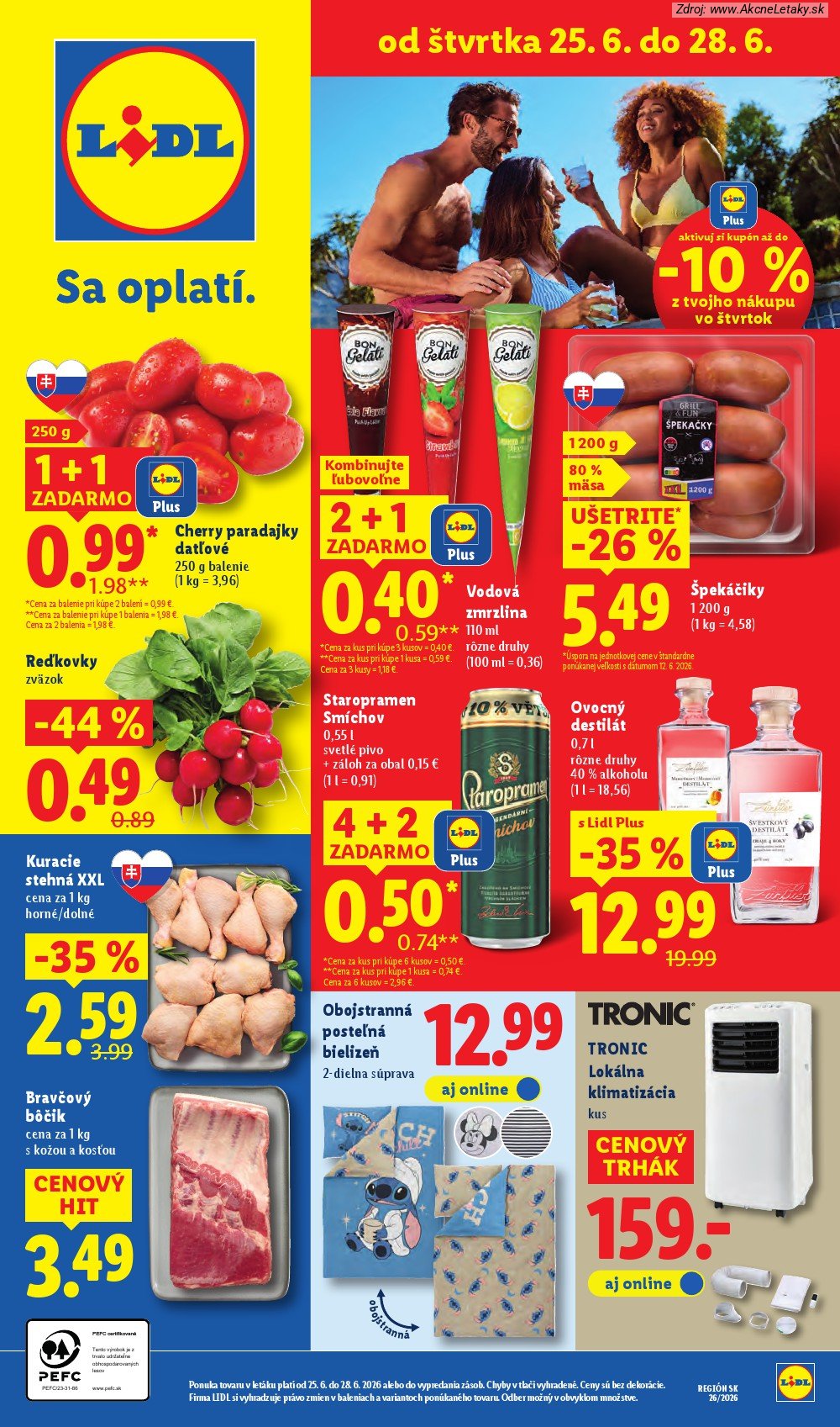 Leták Lidl (22. 6. - 28. 6. 2026) - strana 55 z 99