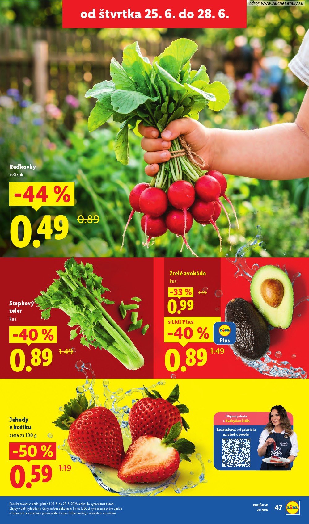 Leták Lidl (22. 6. - 28. 6. 2026) - strana 57 z 99