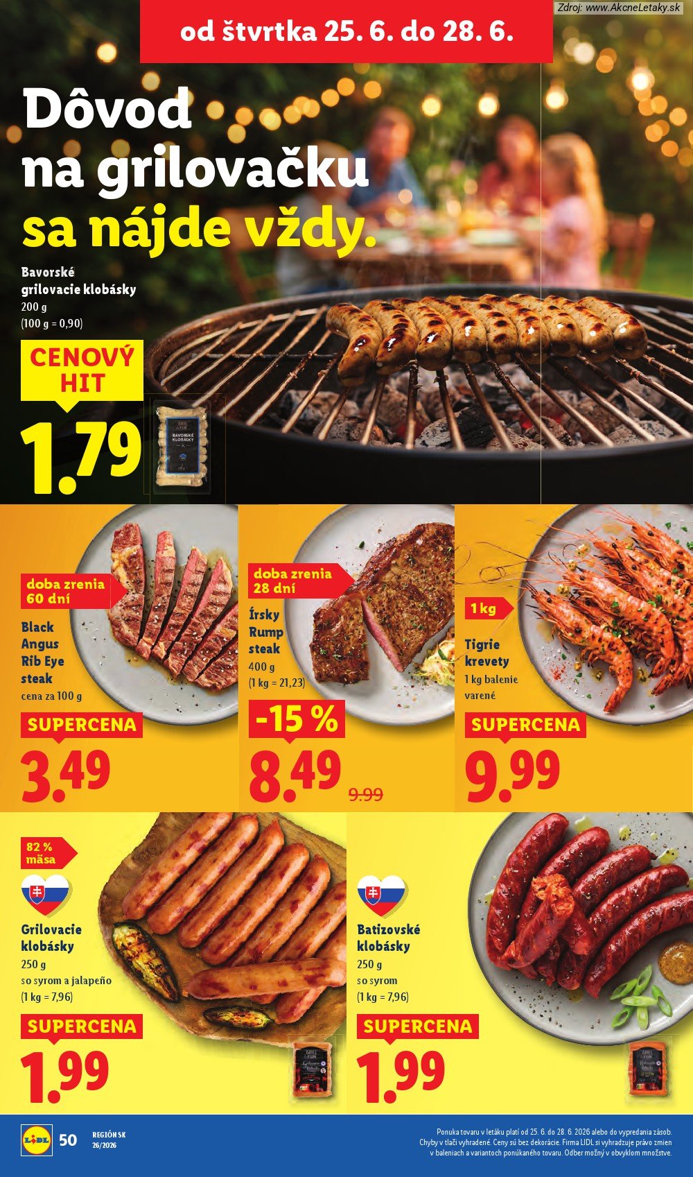 Leták Lidl (22. 6. - 28. 6. 2026) - strana 64 z 99
