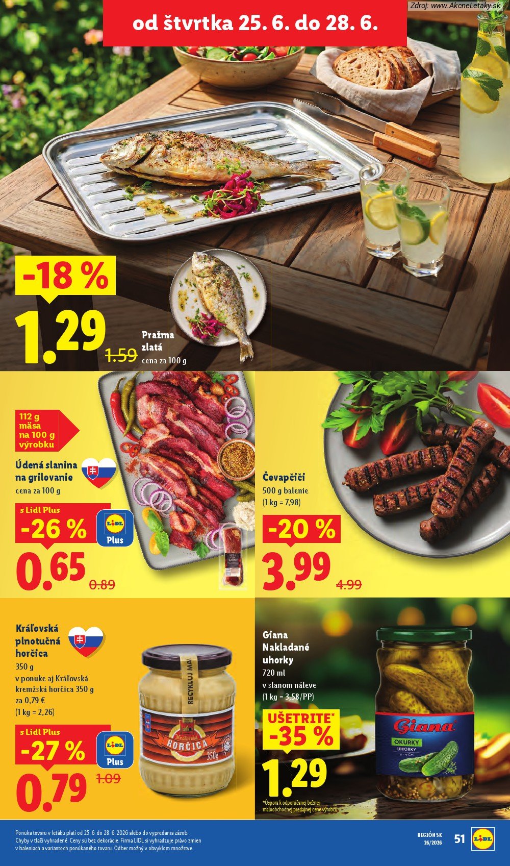 Leták Lidl (22. 6. - 28. 6. 2026) - strana 65 z 99