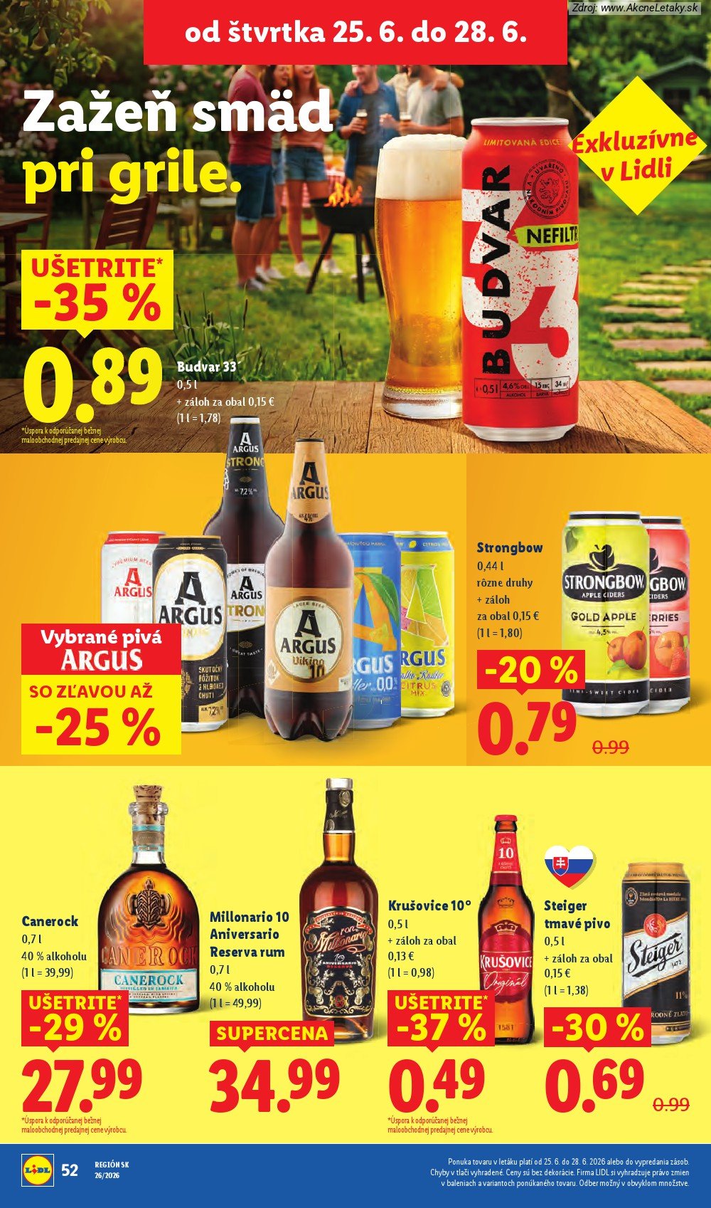 Leták Lidl (22. 6. - 28. 6. 2026) - strana 68 z 99